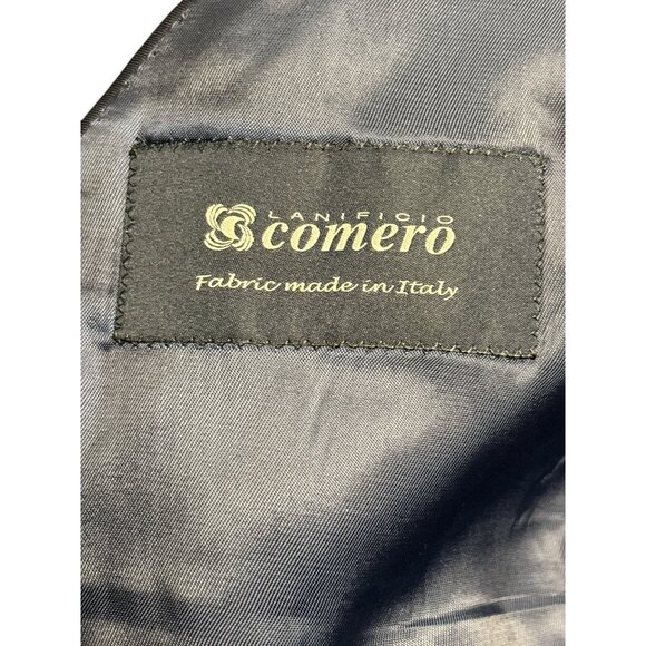 Rodd & Gunn Wool Blend Blazer Men’s L Blue Glen Plaid Check Sport Coat Woven - Picture 6 of 12